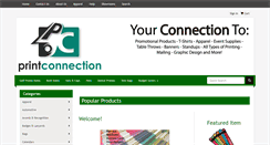 Desktop Screenshot of printconnectiononline.com